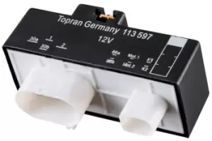 Image of TOPRAN Control Units 113 597 ECU,Control Unit, electric fan (engine cooling) VW,AUDI,SKODA,Golf IV Schragheck (1J1),POLO (9N_)