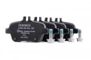 Image of Bosch Brake Pads 0 986 494 664 440605DA0C,0064202320,0064207920 Disk Pads,Brake Pad Set, disc brake 0064208020,0064208320,0064209620,0074209420