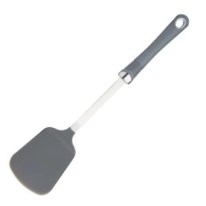 Image of KitchenCraft Professional Solid Nylon Cooking Turner with Soft-Grip Handle 36 cm
