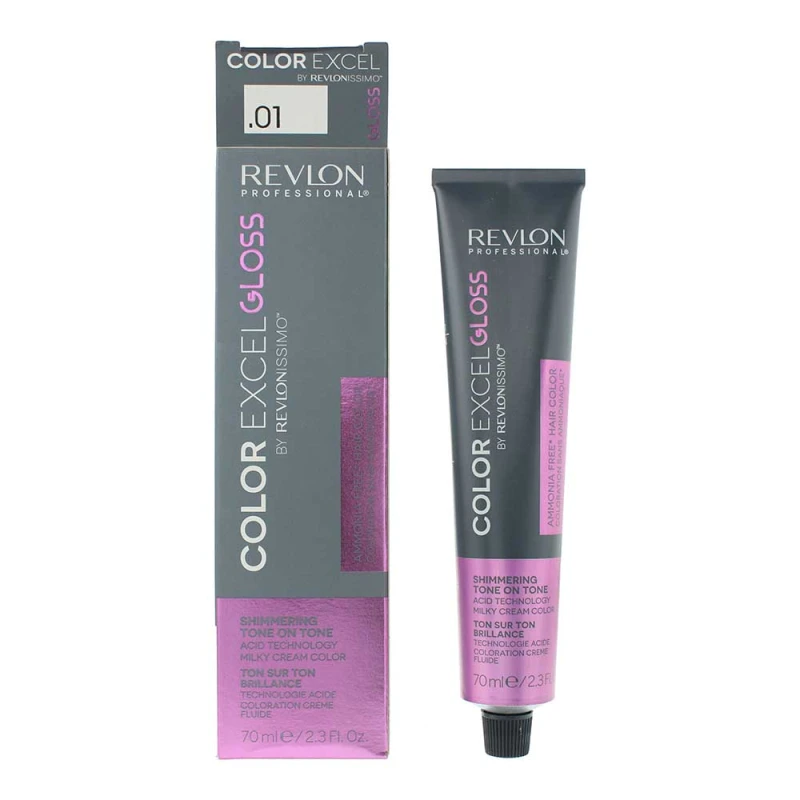 Image of Revlon Color Excel By Revlonissimo Gloss 01 Anti-orange Hair Colour 70ml