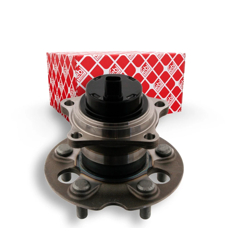 Image of FEBI BILSTEIN 31337 Wheel bearing kit Rear Axle Right, with wheel studs Wheel Bearing Kit (654)