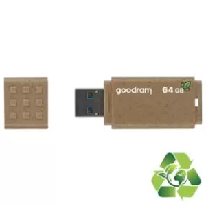 Image of Goodram UME3 Eco-Friendly Flash Drive - USB 3.0 - 64GB