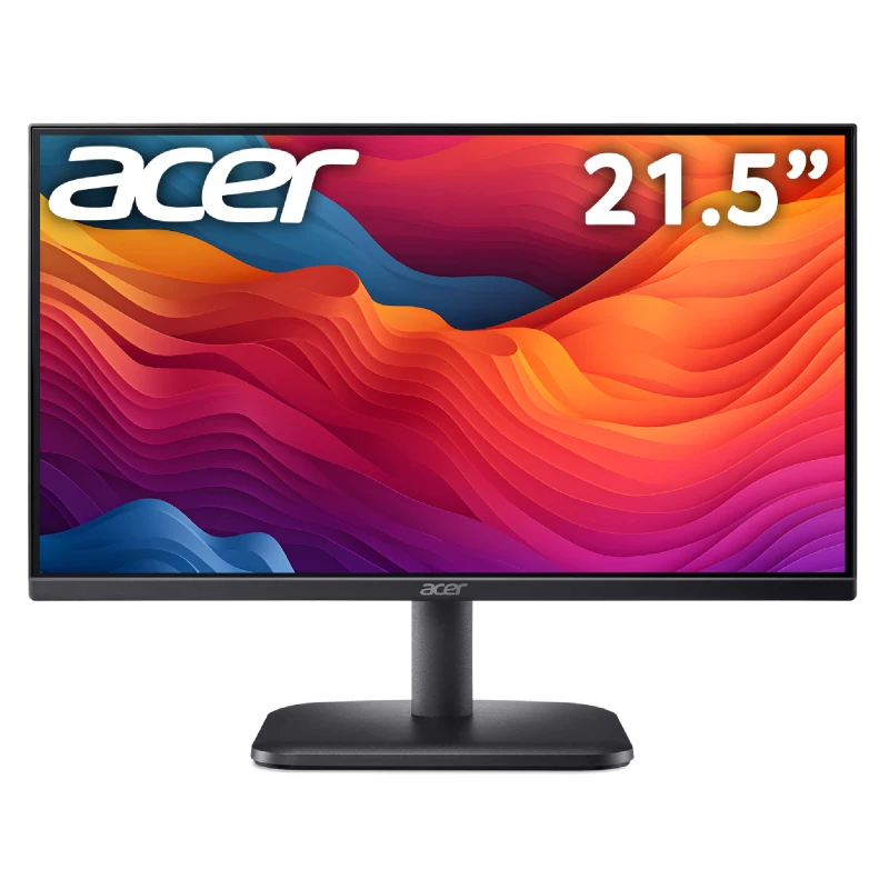 Image of Acer EK221QJ0 21.5" Full HD 120Hz 1ms VGA HDMI Ergonomic Stand ZeroFrame Design Monitor with Speakers UM.WE1EE.007