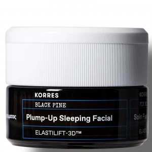 image of Korres Black Pine Plump-Up Sleeping Facial 40ml