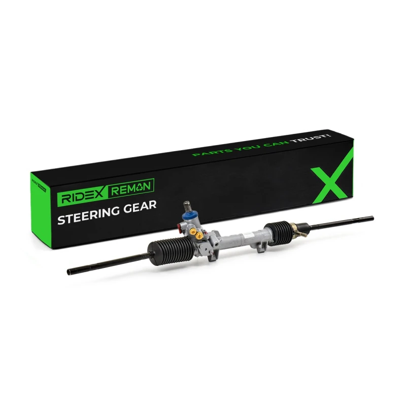 Image of RIDEX REMAN 286S0458R Steering Rack for left-hand drive vehicles, Hydraulic Steering Gear (286)