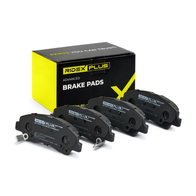 Image of RIDEX PLUS Brake pad set RIDEX PLUS 402B0837P