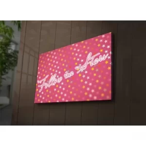 Image of 4570?ACT-78 Multicolor Decorative LED Lighted Canvas Painting