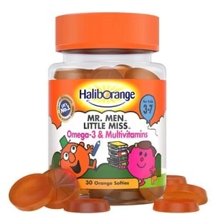 Image of Haliborange Mr Men Little Miss Omega-3 Multivitamin Softies