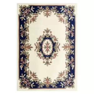 image of Oriental Weavers Royal Indian Rug Aubusson Ivory Blue 120X180cm