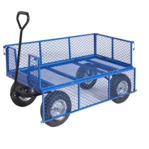 Image of Platform Truck C/W Mesh Sides 400KG