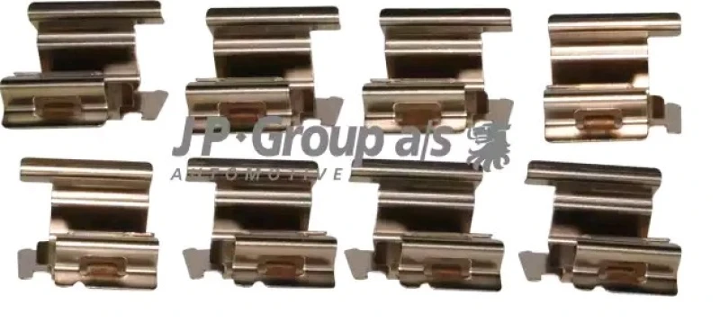 Image of JP GROUP 1163750310 Accessory Kit, disc brake pads JP Accessory Kit,disc brake pads (1164)