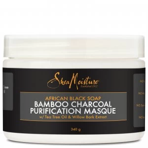 image of Shea Moisture African Black Soap Bamboo Charcoal Masque 354ml - Exclusive