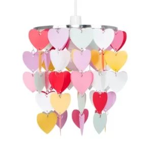 image of Heart Disc Pendant Shade