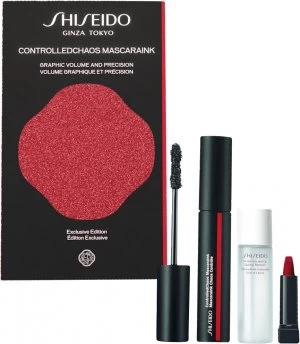 Image of Shiseido Controlled Chaos MascaraInk 11.5ml 01 - Black Gift Set
