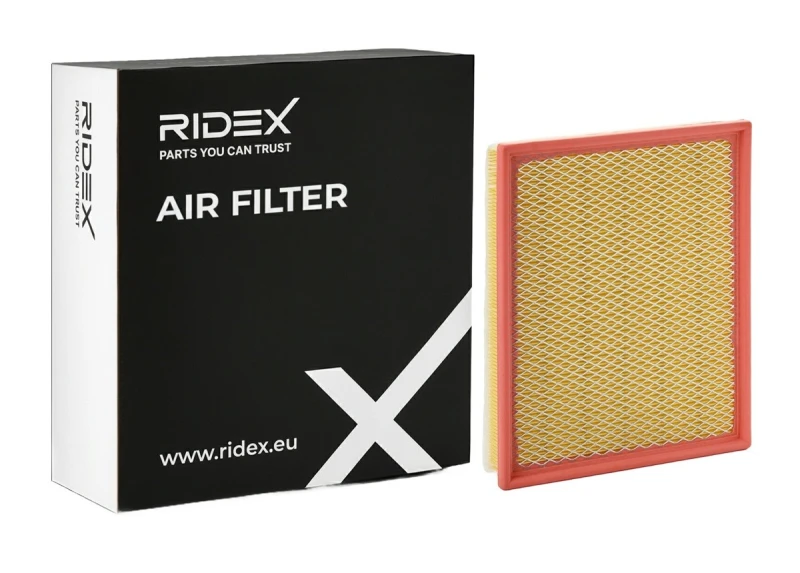 Image of Air filter RIDEX 8A0982