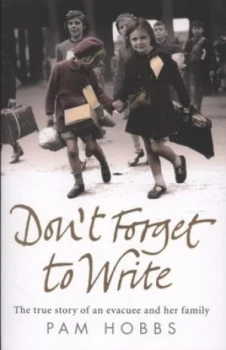 Image of Dont Forget to Write by Pam Hobbs Paperback