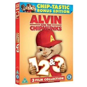 Image of Alvin and the Chipmunks 1-3 DVD