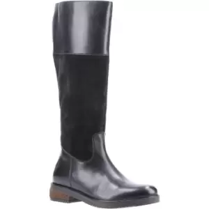 Image of Hush Puppies Womens Kitty Slip On Suede Leather Boots UK Size 5 (EU 38)