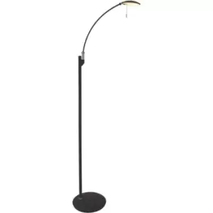 image of Sienna Zenith LED Reading Lamp Black Matt, Chrome Polished, Plastic Matt