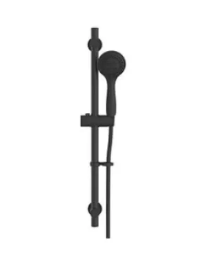 Image of Croydex Nero 3F Shower Set Matt Black