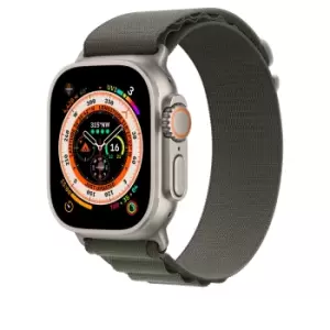 Image of Apple MQE23ZM/A Smart Wearable Accessories Band Green Polyester