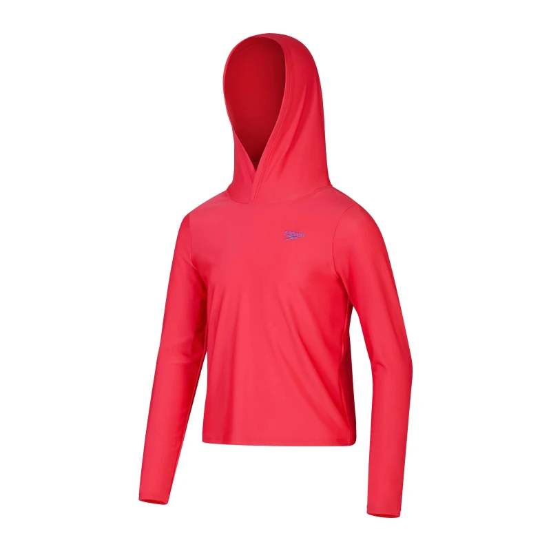 Image of Speedo EsHd Ls RshTp - Pink Pink 9 - 10 Years