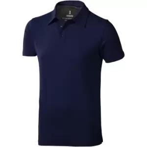 Elevate Mens Markham Short Sleeve Polo (XS) (Navy)