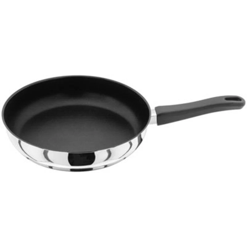 Image of Judge Vista Non-Stick Large Skillet Frying Pan 26Cm - Silver