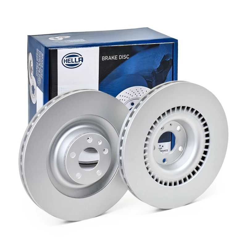 Image of HELLA Brake disc HELLA 8DD 355 129-031