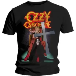 image of Ozzy Osbourne - Speak of the Devil Vintage Unisex XX-Large T-Shirt - Black