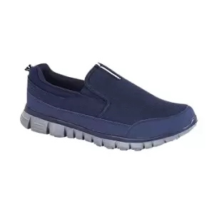 Image of Dek Superlight Adults/Unisex Neptune Slip On Trainers (10 UK) (Navy)