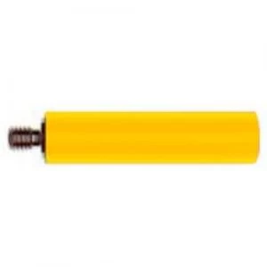 Image of Screw adapter M4 threaded bolt 4mm socketYellowStaeubliB4 E M4 I GELB1 pcs
