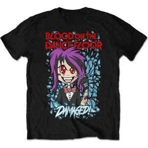 Image of Blood On The Dance Floor - Damaged Unisex Large T-Shirt - Black