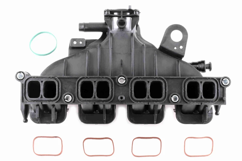 Image of VAICO V48-0455 Inlet Manifold Original VAICO Quality with gasket/seal, Cylinder Head Intake Manifold Module (1415)