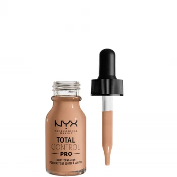 Image of NYX Professional Makeup Total Control Pro Drop Controllable Coverage Foundation 13ml (Various Shades) - Medium Buff