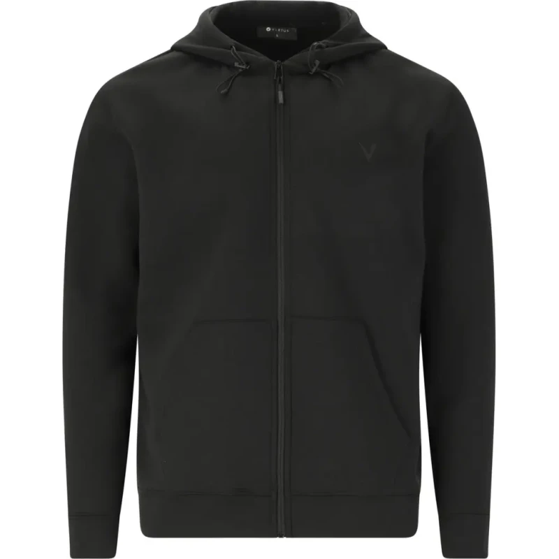 Image of Virtus Full zip hoodie Virtus Taro Noir Male L EV241823-1001
