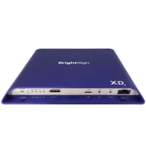 image of BrightSign XD1034 Expanded I/O Player digital media player Blue 4K Ultra HD WiFi