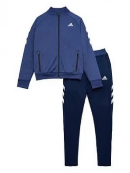 Image of Boys, adidas Childrens XFG Tracksuit - Indigo, Size 11-12 Years