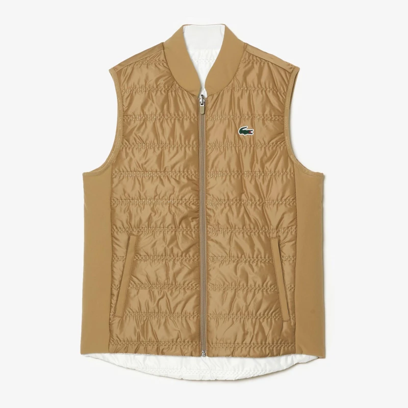 Image of Lacoste Golf Gilet Beige female 8