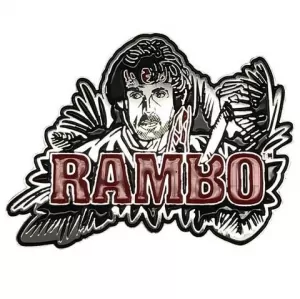 Image of Rambo Pin Badge Rambo