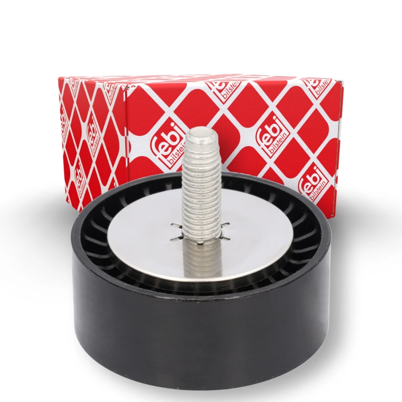 Image of Deflection / guide pulley, V-ribbed belt FEBI BILSTEIN 184825