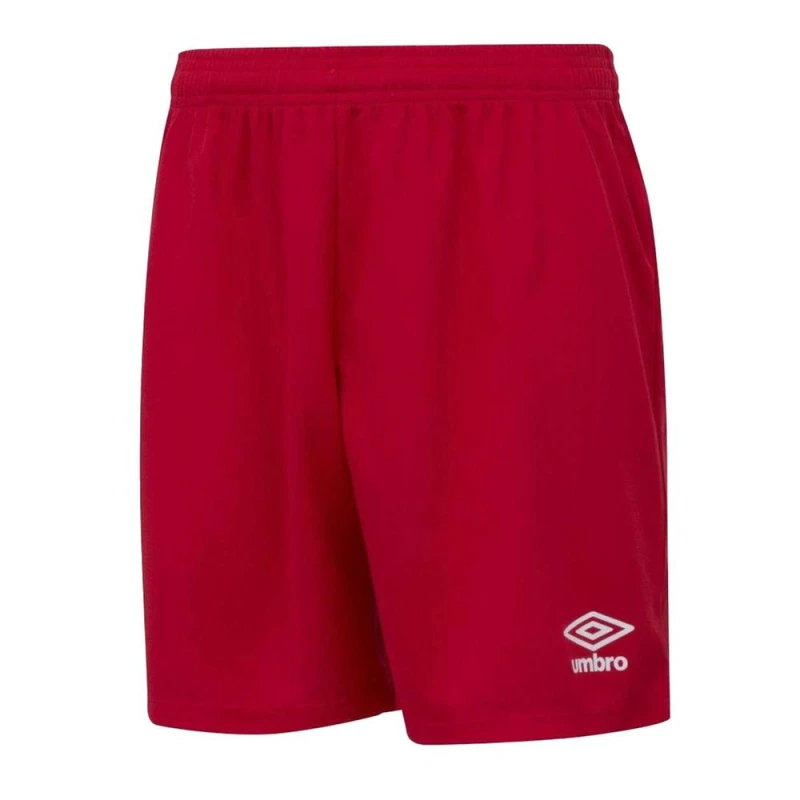 Image of Umbro Umbro Men Club Shorts in Scarlet Size: large Scarlet L Male 5063884264994