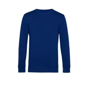 Image of B&C Mens Organic Crew Neck Sweat (XS) (Royal Blue)