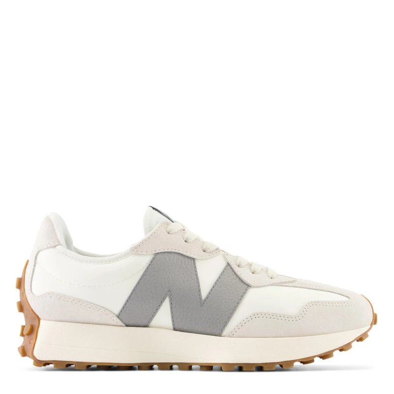 Image of New Balance Cream/Grey 327 Shoes Cream Female 7 232955UK