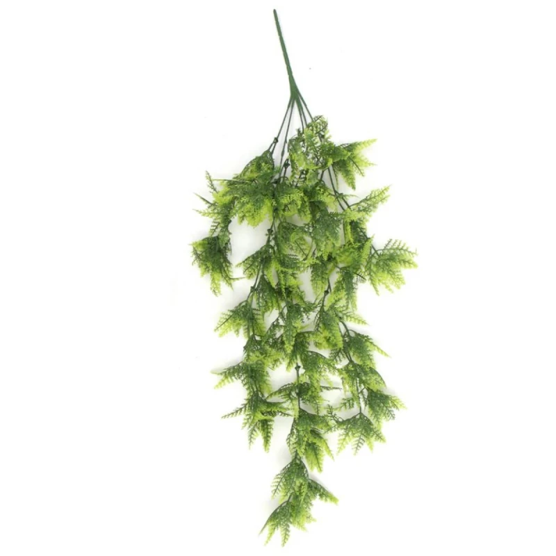 Image of N/A Hanging UV and Fire Resistant Artificial Boston Fern Plant 75cm