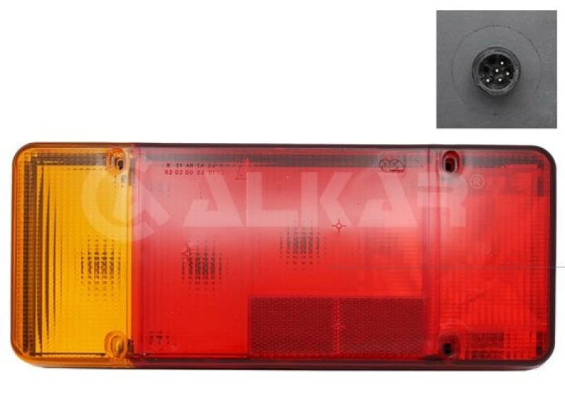 Image of ALKAR Rear light ALKAR 9721008
