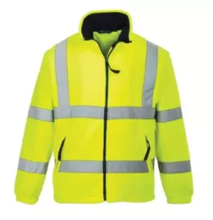 image of RS PRO Yellow Men Work Fleece, M