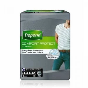 Image of Depend Comfort Protect Underwear For Men Large-XL - 9 Pants