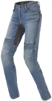 Image of Spidi Furious Pro Ladies Motorcycle Jeans, blue, Size 34 for Women, blue, Size 34 for Women