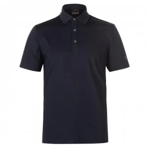 image of Oscar Jacobson Chap Course Polo Shirt Mens - Navy